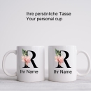 Letter R Monogram Mug